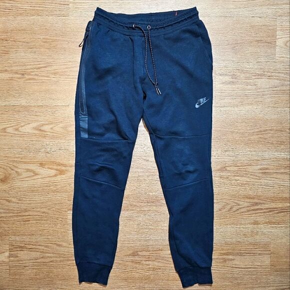 Nike Tech Pack Fleece Joggers Pants Classic Black Men's Small S NSW Sportswear